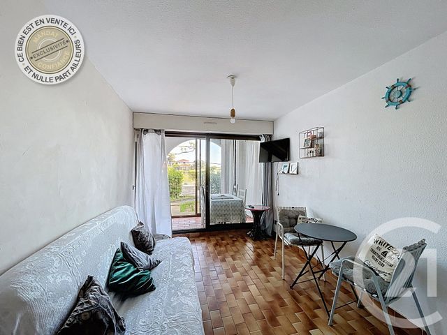 Appartement Studio cabine à vendre - 2 pièces - 21,59 m2 - Le Barcares - 66 - LANGUEDOC-ROUSSILLON