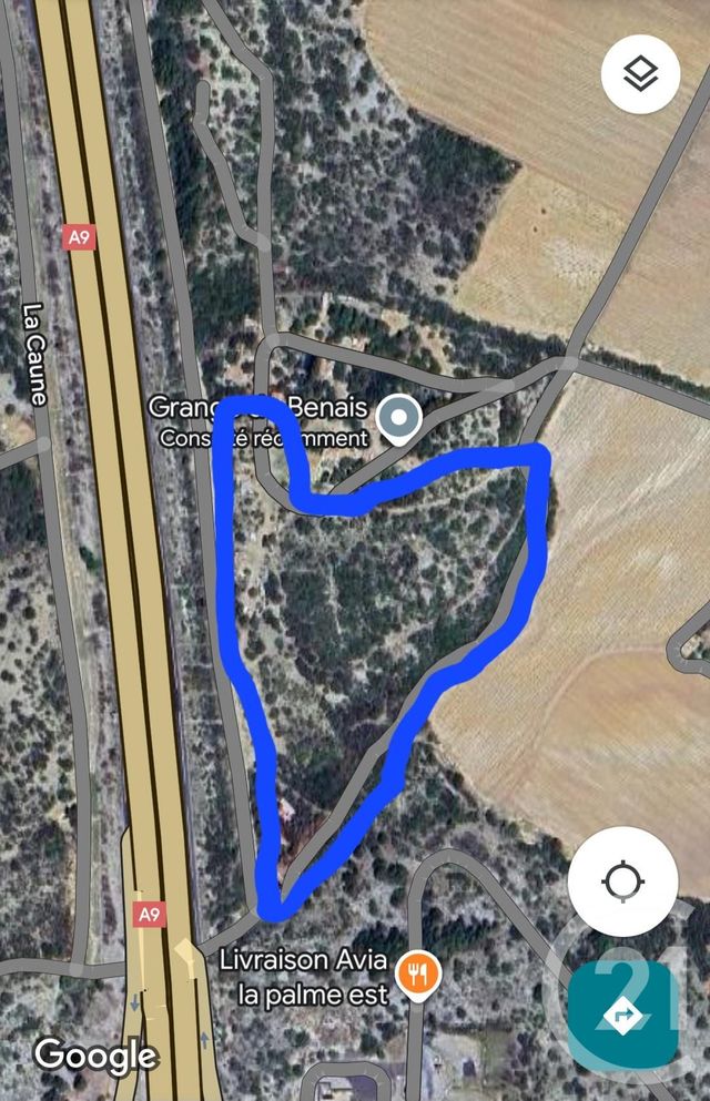 Terrain à vendre - 1296 m2 - La Palme - 11 - LANGUEDOC-ROUSSILLON