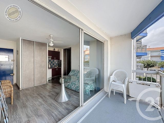 Appartement F2 à vendre - 2 pièces - 25,37 m2 - Le Barcares - 66 - LANGUEDOC-ROUSSILLON