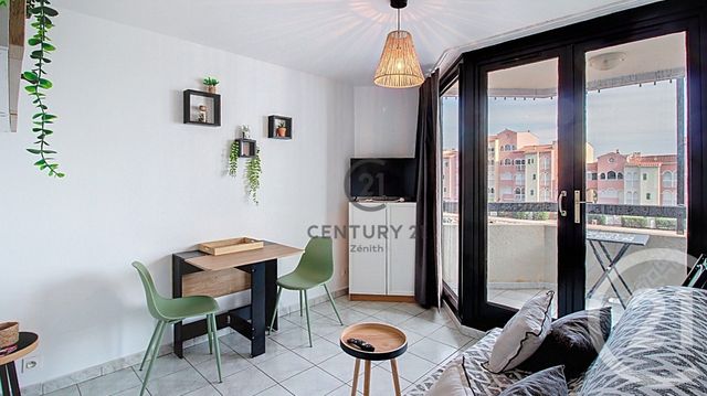 Appartement F1 bis à vendre - 2 pièces - 23,37 m2 - Le Barcares - 66 - LANGUEDOC-ROUSSILLON