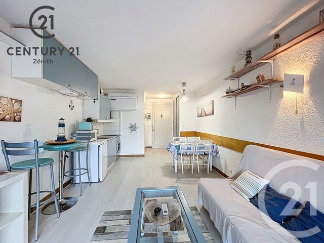 Appartement Studio &agrave; vendre - 1 pi&egrave;ce - 22,93 m2 - Le Barcares - 66 - LANGUEDOC-ROUSSILLON