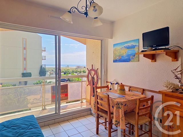 Appartement Studio Cabine &agrave; vendre - 1 pi&egrave;ce - 18,70 m2 - Le Barcares - 66 - LANGUEDOC-ROUSSILLON
